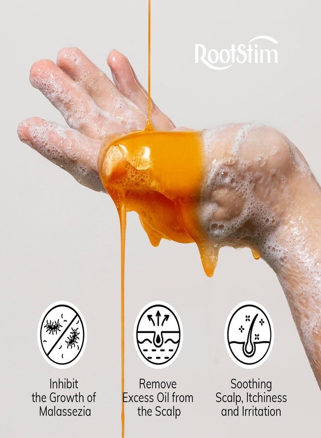 RootStim Seborrheic Dermatitis Folliculitis Dandruff Shampoo - Anti Fungal Medicated Shampoo for Healthy Scalp with Selenium Sulfide & Botanical Extracts - Flakes Itchy and Oily Scalp Relief Stop Hair Loss - Image 4